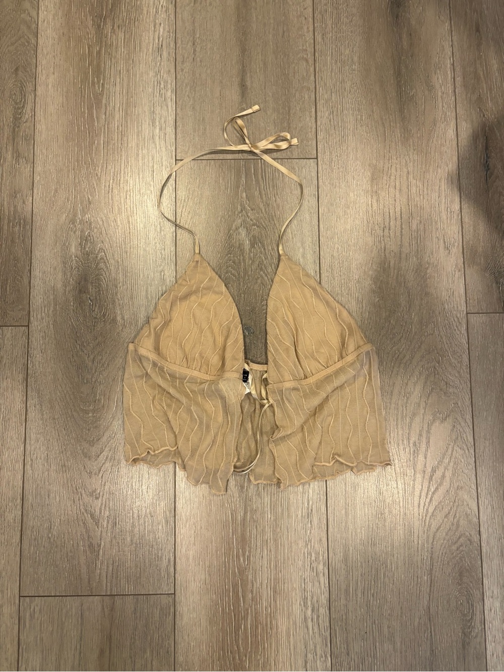 SHEIN Tie Top